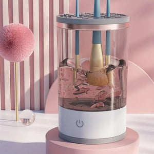 LIMPIADOR ELECTRICO  PARA BROCHAS DE MAQUILLAJE